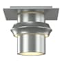 Hubbardton Forge Twilight 6" Wide Semi-Flush Ceiling Fixture Vintage Platinum