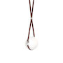 Hubbardton Forge Derby 11" Wide Pendant Black / Polished Nickel / British Brown