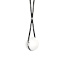 Hubbardton Forge Derby 11" Wide Pendant Black / Polished Nickel / Black / Logo