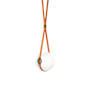 Hubbardton Forge Derby 11" Wide Pendant Black / Antique Brass / Chestnut
