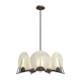 Hubbardton Forge Callisto 7 Light 29" Wide Pendant Bronze