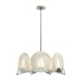 Hubbardton Forge Callisto 7 Light 29" Wide Pendant Sterling