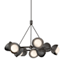 Hubbardton Forge Brooklyn 9 Light 32" Wide Pendant Oil Rubbed Bronze / Ink