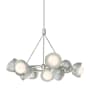 Hubbardton Forge Brooklyn 9 Light 32" Wide Pendant Sterling / Vintage Platinum