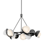 Hubbardton Forge Brooklyn 9 Light 32" Wide Pendant Ink / White