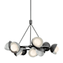 Hubbardton Forge Brooklyn 9 Light 32" Wide Pendant Ink / Vintage Platinum