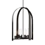 Hubbardton Forge Triomphe 8 Light 26" Wide Pendant Oil Rubbed Bronze / Frosted