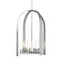 Hubbardton Forge Triomphe 8 Light 26" Wide Pendant Vintage Platinum / Frosted