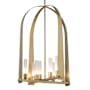 Hubbardton Forge Triomphe 8 Light 26" Wide Pendant Modern Brass