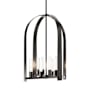 Hubbardton Forge Triomphe 8 Light 26" Wide Pendant Ink / Frosted