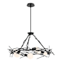 Hubbardton Forge Brindille 6 Light 37" Wide LED Abstract Pendant Ink