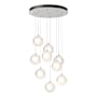Hubbardton Forge Fritz 9 Light 21" Wide Suspension Multi Light Pendant White