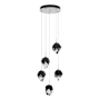 Hubbardton Forge Chrysalis 5 Light 15" Wide Multi Light Pendant White