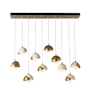 Modern Brass / White / Opal