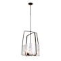 Hubbardton Forge Arc 4 Light 19" Wide Pendant Oil Rubbed Bronze