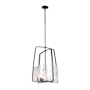 Hubbardton Forge Arc 4 Light 19" Wide Pendant Natural Iron
