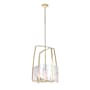 Hubbardton Forge Arc 4 Light 19" Wide Pendant Modern Brass