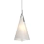 Hubbardton Forge Mobius 14" Wide Pendant Vintage Platinum / Spun Frost