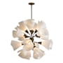 Hubbardton Forge Mobius 16 Light 31" Wide Pendant Bronze / Frosted