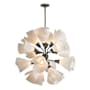Hubbardton Forge Mobius 16 Light 31" Wide Pendant Oil Rubbed Bronze / Frosted