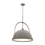 Hubbardton Forge Atlas 22" Wide Pendant Bronze / Dark Smoke