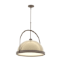 Hubbardton Forge Atlas 22" Wide Pendant Bronze / Soft Gold