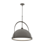 Hubbardton Forge Atlas 22" Wide Pendant Dark Smoke / Dark Smoke