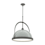 Hubbardton Forge Atlas 22" Wide Pendant Natural Iron / Vintage Platinum