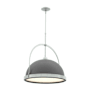 Hubbardton Forge Atlas 22" Wide Pendant Vintage Platinum / Black