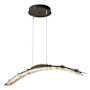 Hubbardton Forge Glissade 44" Wide Suspension Linear Pendant Bronze