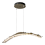 Hubbardton Forge Glissade 44" Wide Suspension Linear Pendant Soft Gold