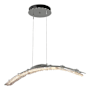 Hubbardton Forge Glissade 44" Wide Suspension Linear Pendant Sterling