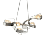 Hubbardton Forge Graffiti 5 Light 51" Wide Pendant Sterling