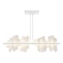 Hubbardton Forge Volterra 52" Wide LED Pendant White / Alabaster