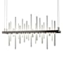 Hubbardton Forge Cityscape 26" Wide Suspension Linear Pendant Oil Rubbed Bronze / Vintage Platinum