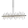 Hubbardton Forge Cityscape 52" Wide Linear Pendant Oil Rubbed Bronze / Vintage Platinum