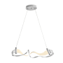Hubbardton Forge Zephyr 39" Wide LED Abstract Chandelier Sterling