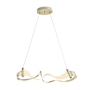 Hubbardton Forge Zephyr 39" Wide LED Abstract Chandelier Modern Brass