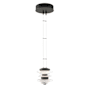 Hubbardton Forge Cairn 6" Wide LED Abstract Mini Pendant Natural Iron