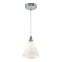 Hubbardton Forge Mobius 8" Wide Mini Pendant Vintage Platinum