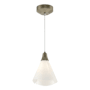 Hubbardton Forge Mobius 8" Wide Mini Pendant Soft Gold
