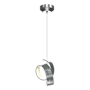 Hubbardton Forge Riza 10" Wide Mini Pendant Vintage Platinum