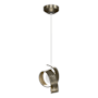 Hubbardton Forge Riza 10" Wide Mini Pendant Soft Gold