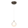 Hubbardton Forge Fritz 6" Wide Mini Pendant Bronze