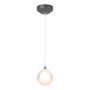 Hubbardton Forge Fritz 6" Wide Mini Pendant Natural Iron