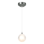 Hubbardton Forge Fritz 6" Wide Mini Pendant Vintage Platinum