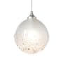 Hubbardton Forge Fritz 6" Wide Mini Pendant Sterling