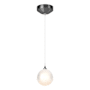 Hubbardton Forge Fritz 6" Wide Mini Pendant Ink