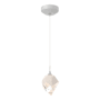 Hubbardton Forge Chrysalis 6" Wide Mini Pendant White / White