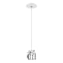 Hubbardton Forge Gatsby 5" Wide Crystal Mini Pendant White